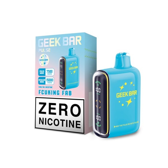 Zero Nicotine Geek Bar Pulse