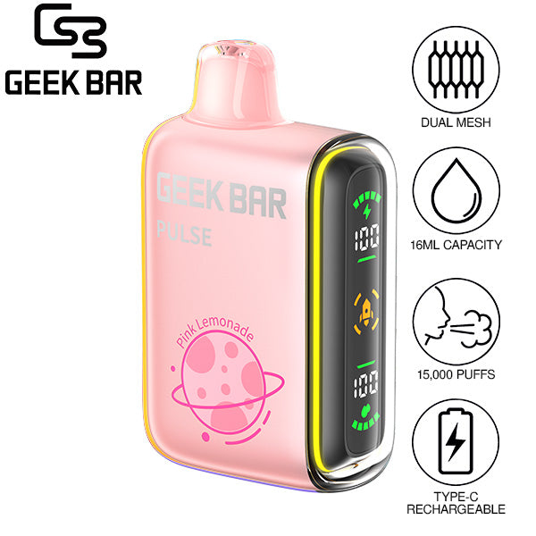 Pink Lemonade Geek Bar Pulse